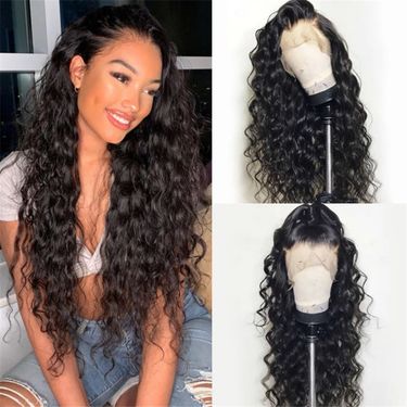 new wig women's black long curly hair corn perm African small curly hair chemical fiber headgear women_voghion.com