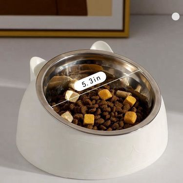 Basin, Stainless Steel Dog Leak Proof Drinking Water, Food Pet Bowl, Cat Rice Bowl_voghion.com