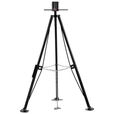 5th Wheel Tripod Stabilizer, 5000 LBS Load Capacity Tripod Fifth Wheel Stabilizer, 35'-57' Adjustable Height RV Gooseneck Stabilizer, Tripod Jack F_voghion.com
