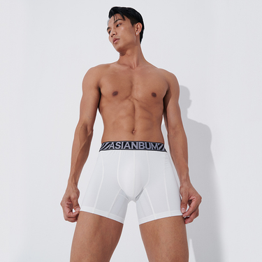 Men's clothing Men's mid-waist nylon ice silk boxer pants, breathable, high-elastic, quick-drying, sweat-wicking sports boxer pants_voghion.com