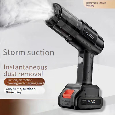 Powerful Cordless Car Vacuum Cleaner With 5500Pa Suction, Blower Function & Mini Floor Brush – Rechargeable, Handheld, Compact For Auto & Home Use_voghion.com