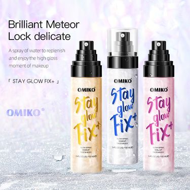OMIKO makeup setting spray moisturizing and brightening skin waterproof and sweat proof makeup setting spray_voghion.com