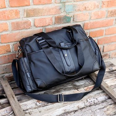 PU-Reisetasche, wasserdichte Business-Aktentasche für Herren, Umhängetasche mit einer Schulter_voghion.com