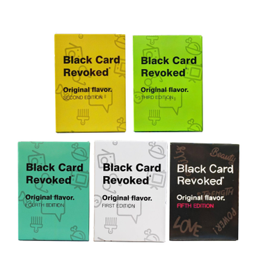 black Card Revoked Party And Leisure Board Games, Card Games, Interactive Toys_voghion.com