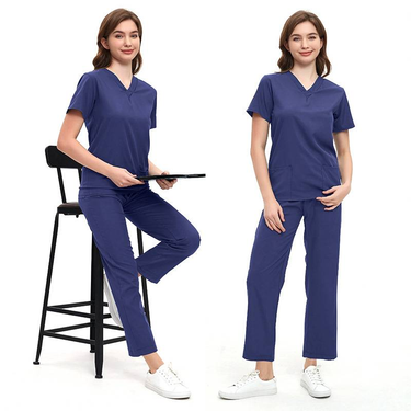 Work clothes, nurse clothes, medical clothes, long and short sleeves, customized hand washing clothes, white coats, pharmacy multi-color_voghion.com