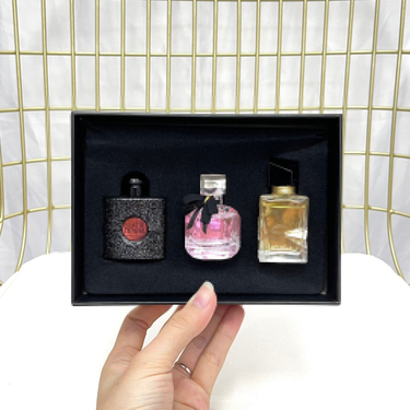 Women's Perfume Sample Set 345 Piece Christmas Gift Box Powder Meet Coco Sweetheart_voghion.com