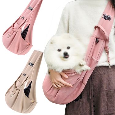 Supplies Breathable Summer Crossbody Large Capacity Cat and Dog Portable Pet Bag for Going Out_voghion.com