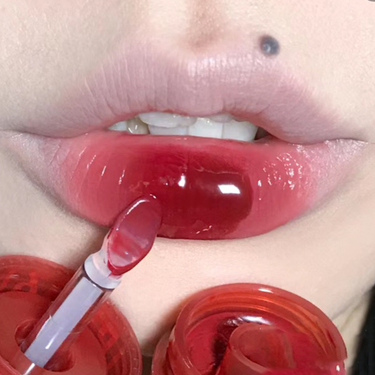 Solid Mirror Bear Water Light Lip Gloss Rose Purple Moisturizing Crystal Jelly Liquid Lipstick Lasting Lip stick_voghion.com