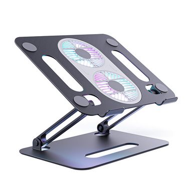 Aluminium Cooling Laptop Stand Portable Desk Riser Foldable Tablet Notebook Holder For MacBook Air Pro ipad 17.3 Inch Computer_voghion.com