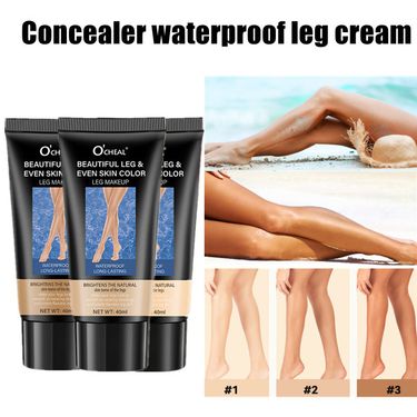 O'CHEAL Leg Makeup - Natural Clear Waterproof Full Coverage Skin Tone Even Out Leg Cream_voghion.com