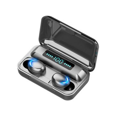 New Explosion Model F9 Wireless Bluetooth Headset Binaural English Cross-Border Private Model TWS Custom Power Display Touch 5.0_voghion.com