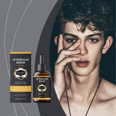 EAST MOON Aftershave Soothing Serum, Gently Relieves Shaving Discomfort Moisturizing Repair Refreshing and Comfortable_voghion.com
