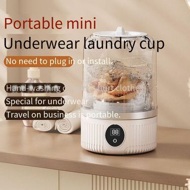 New Fully Automatic Wireless Portable Rechargeable For Underwear And Socks, Internet Celebrity Special Mini Washing_voghion.com