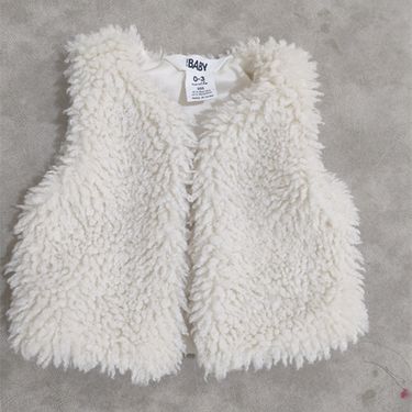kid's clothing Leopard-print fur vest for boys and girls White radish leather vest imitation fur vest_voghion.com