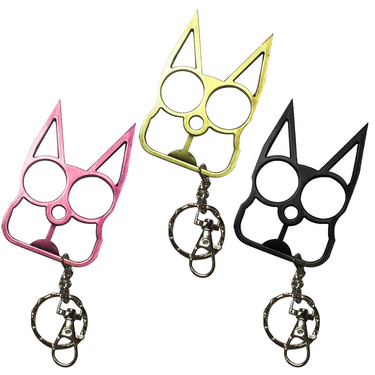 SportLife Cute Portable Cats Opener Keychain Screwdriver Self Defense Key Holder Gadget_voghion.com