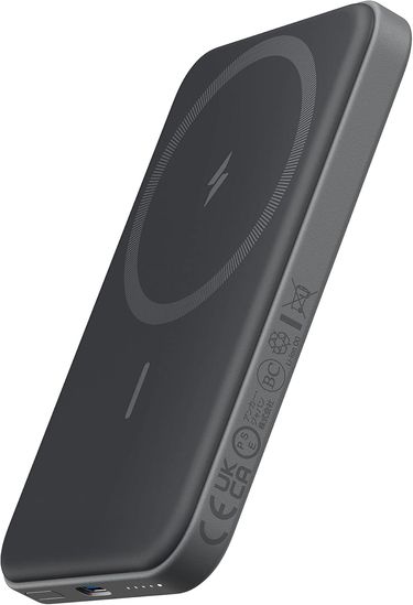 New Version Anker 622 Magnetic Power Bank 5000mAh Battery MagGo With Holder Wireless Charger Portable For IPhone Samsung Xiaomi_voghion.com
