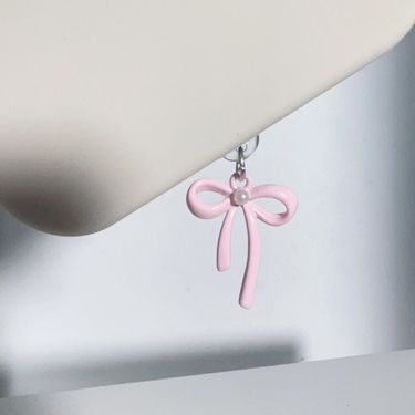 Macaron Pearl Bowknot Phone Dust Type-C Universal Charging Plug Pendant Accessory_voghion.com