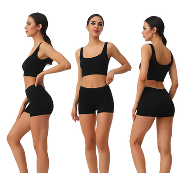 2025d Plus Size Women's Underwear 40s Combed Cotton Boxer Briefs Comfortable Safety Shorts Anti-Exposure Leggings_voghion.com