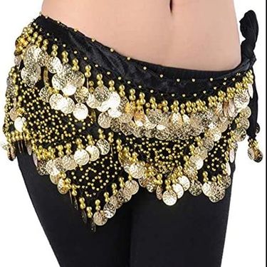 Belly Chain Indian Belt Oriental Dance Waistband Waist Costume Practice Performance Accessory Hip Scarf_voghion.com