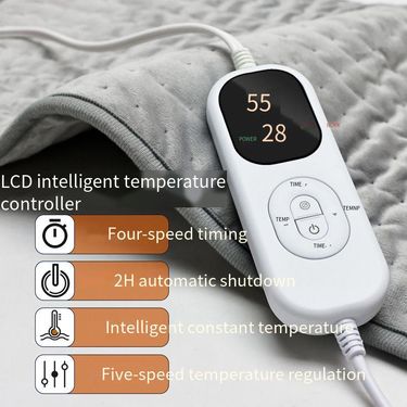 Multifunctional Washable Electric Intelligent Temperature Control Heating Pad Blanket_voghion.com