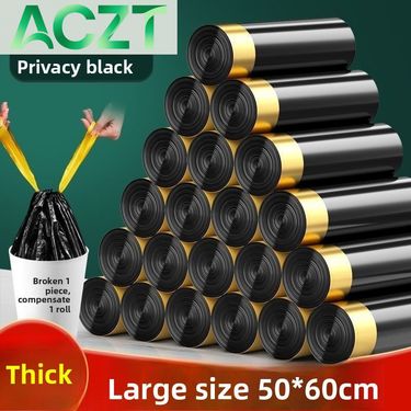 ACZT Glad ForceFlex Premium Trash Bags - Thickened 30L Drawstring For Kitchen & Dorm_voghion.com