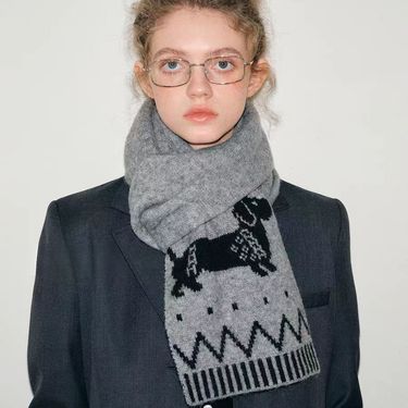 2025 Winter New Fashionable Reversible Knit Multifunctional Scarf Women's Style_voghion.com