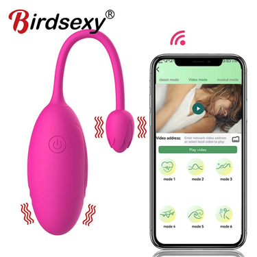 APP Control Vibrator Bluetooth Drahtlose Sex Spielzeug Für Frauen Tragbare Drehen Vibro-ei Kegel Ball G-punkt Klitoris Weibliche Höschen_voghion.com