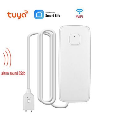 Tuya Water Leakage Alarm Home Alarm WIFI Water Leak Sensor Detector Water Leakage Protection System Smart Life APP_voghion.com