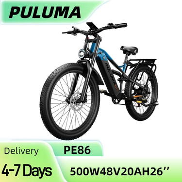 Electric Mountain Bike PE86 With 48V 20Ah Battery 26Inch_voghion.com
