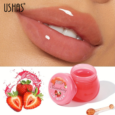 USHAS Hot Sale Strawberry Flavored Freeze lipstick Moisturizing Lip Balm_voghion.com