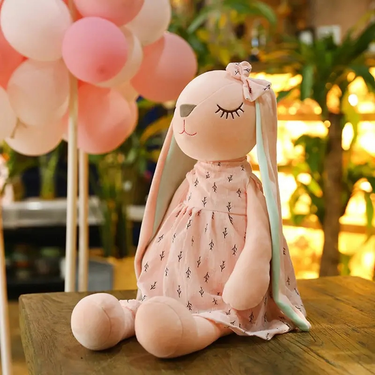 35CM/14inch Cute Bunny Doll, Plush Toy Doll, Baby Soothing Rabbit Doll Sleeping Doll, Stuffed Animals Kids Plushie Doll Toy_voghion.com