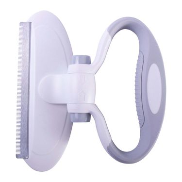 Pet Life 'Gyrater' Swivel Travel Grooming Deshedding Pet Comb_voghion.com
