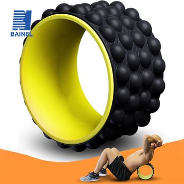 Back Roller Myofascial Release Trigger Point Yoga Wheel Foam Roller for Treat Back Pain Deep Tissue Massage Exercise Mobility_voghion.com