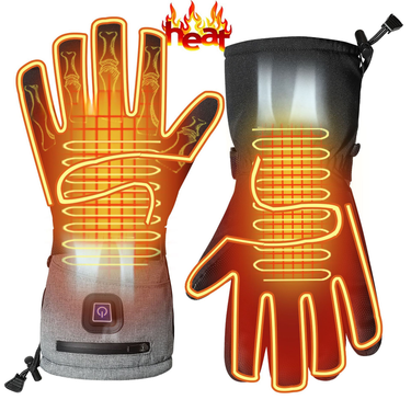 Cycling Gloves Heating Gloves Men's And Women's Three-gear Temperature Control Outdoor Cold-proof Electric Heating Ski Gloves Riding Heating Glo_voghion.com