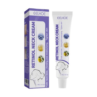 EELHOE Retinol Neck Cream, Reduces Neck Lines, Moisturizes And Tightens Neck Skin Neck Massage Cream_voghion.com