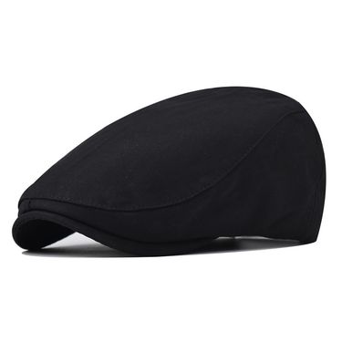 Unisex All-in-one retro beret for men simple cap for women knitted front cap light plate_voghion.com