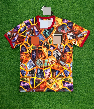 2526 Japanese Nezha Graffiti Edition European Home Jersey_voghion.com