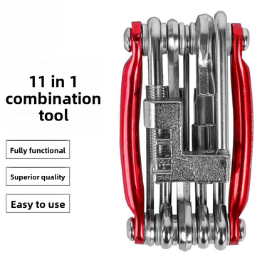 Xiqizhe Bicycle Kit 11-in-1 Mountain Road Bike Multi-Function Folding Repair Set_voghion.com