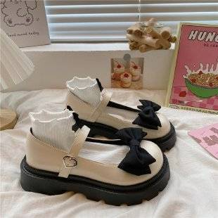 Little Leather Shoes For Women 2025--1 New Style British Thick-soled Sweet And Cool Japanese Single Shoes_voghion.com