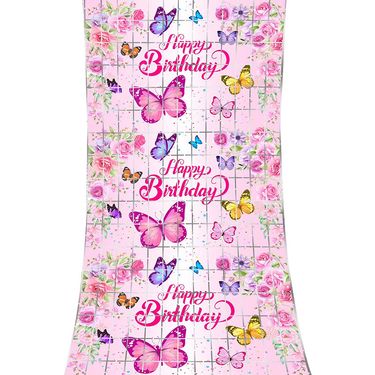 Butterfly Beaded Curtain - 1x2m Aluminum Foil Party Decor For Weddings, Birthdays & Celebrations_voghion.com