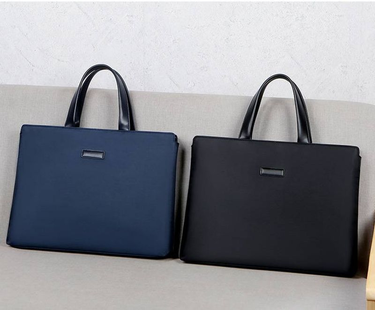 Herren Oxford Tuch neue Handtasche große Kapazität Business Aktentasche einfache horizontale Trend Herrentasche_voghion.com