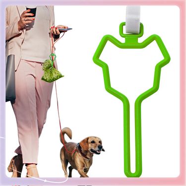 Hands-Free Dog Poop Bag Holder For Leash - Convenient Waste Bag Carrier For Walking And Running With Your Pet_voghion.com