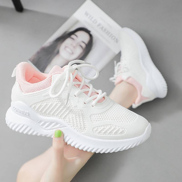 Hot Sale New Fashion Sports Lady Alpha Yezyy Running Versatile Casual Mesh Shoes For Women_voghion.com