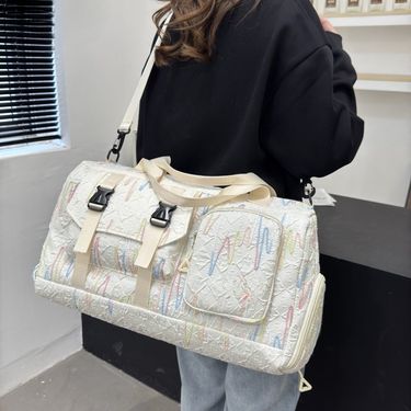 Binshe Man Large Capacity Lightweight Handheld Dry-Wet Separation Sports Gym Travel Commuting Luggage Bag_voghion.com