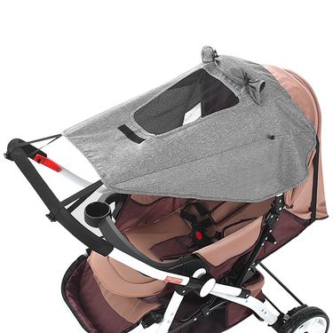 Universal Baby Stroller Accessories Sun Shade UV Protection Sunshade Carriage Canopy Cover for Prams Infants Car Seat Sun Visor_voghion.com