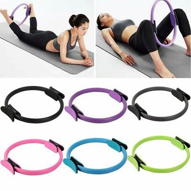 Yoga Fitness Ring Circle Pilates Women Girl Exercise Home Resistance Elasticity Yoga Ring Circle Gym Workout Pilates Accessories_voghion.com