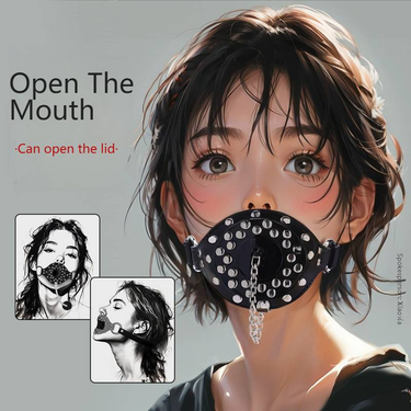 Filling Mouth Plug, Through Mouth Shackle, Can Open Lid, Forced Mouth Opener, SM Style Tuning, Alternative Toy_voghion.com