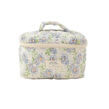 Travel Cosmetic Bags for Women(3 pcs) Cute Floral Makeup Bag _voghion.com