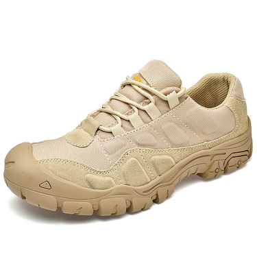 Outdoor Hiking Shoes Men's Large Size Desert Tactical Boots Low Help I Am A Kind Of Soldier O Record_voghion.com