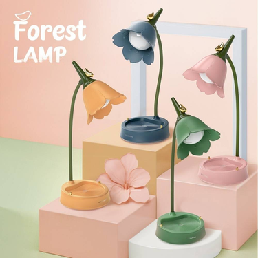 Adjustable LED Clip-On Desk Lamp With 3 Brightness Levels, Nordic Style, Portable Reading Light For Bedroom, Study, And Nightstand_voghion.com